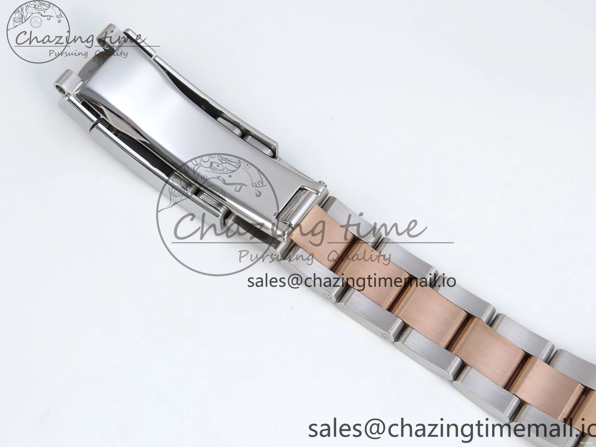 MiroTime 1230 Casual DateJust 31 278271 ARF 1:1 Best Edition 904L Steel White Roman Dial on SS RG Oyster Bracelet ETA 521